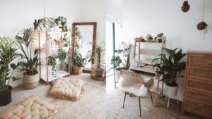 How to decorate bedroom with plants