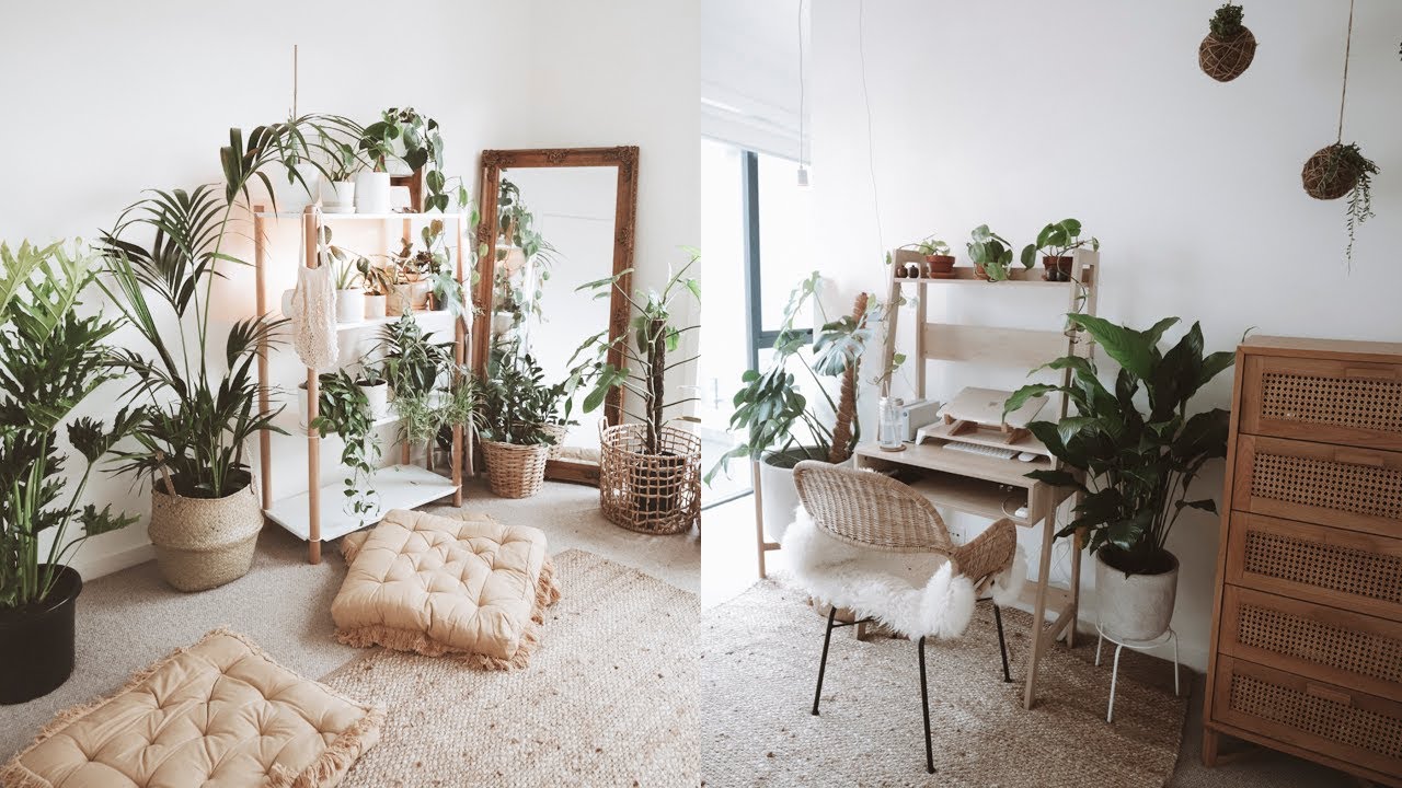 How to decorate bedroom with plants?